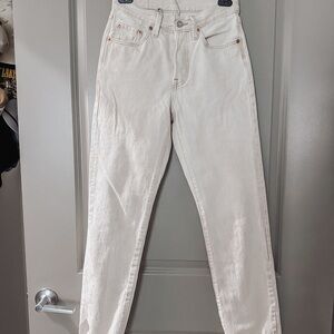 Signature by Levi Strauss Cream High Rise Women's Jeans